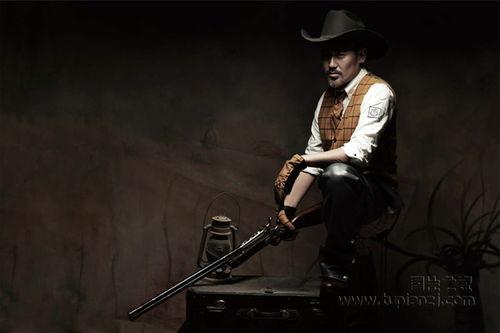 西部牛仔明星,明星风采与牛仔精神