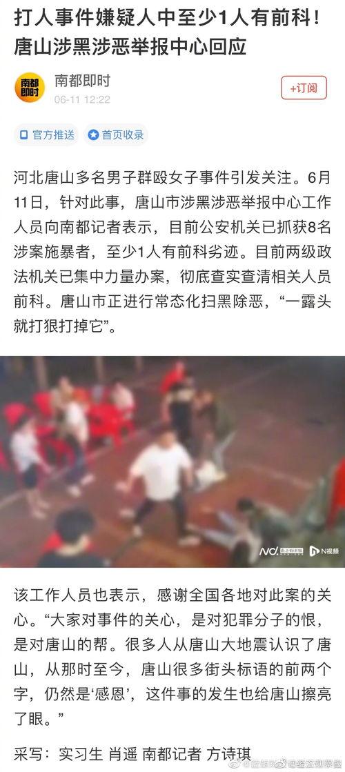 唐山涉黑最新爆料,揭秘黑恶势力新动向